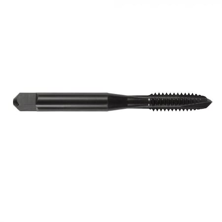 Nitro-Max Spiral Point Tap, Series 2150N, Imperial, UNF, 5818, Plug Chamfer, 3 Flutes, M35 HSSCo, Black Ox 215N140F